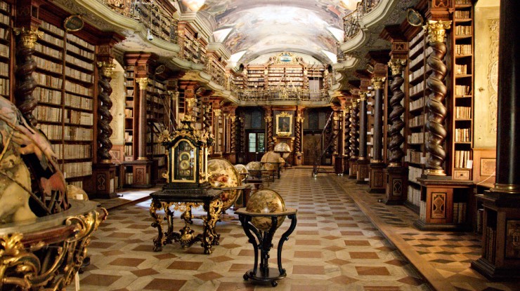 Klementinum – Tjeckiens nationalbibliotek